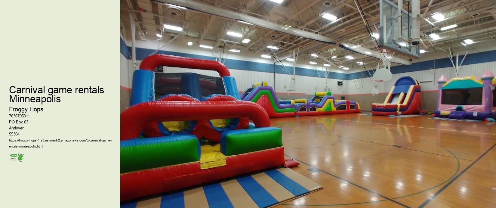 Carnival game rentals Minneapolis
