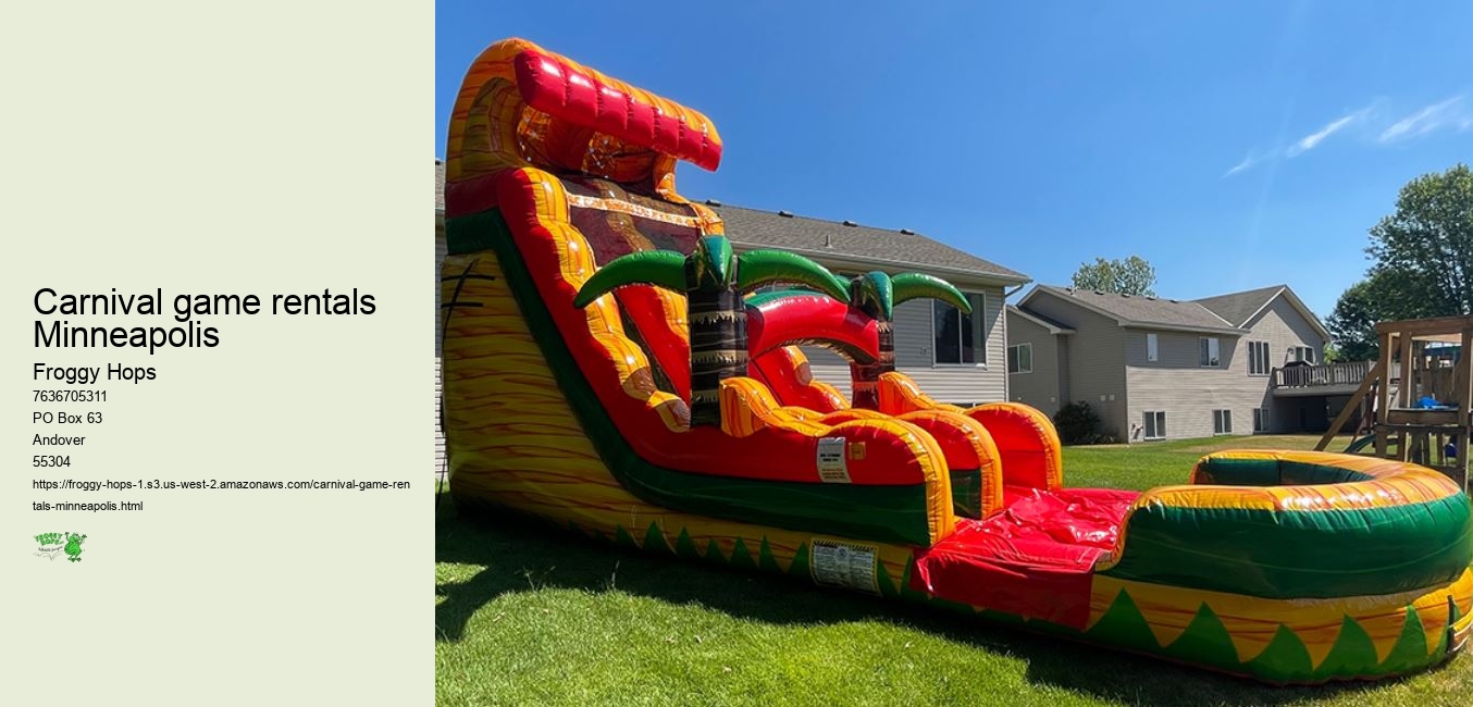 Carnival game rentals Minneapolis
