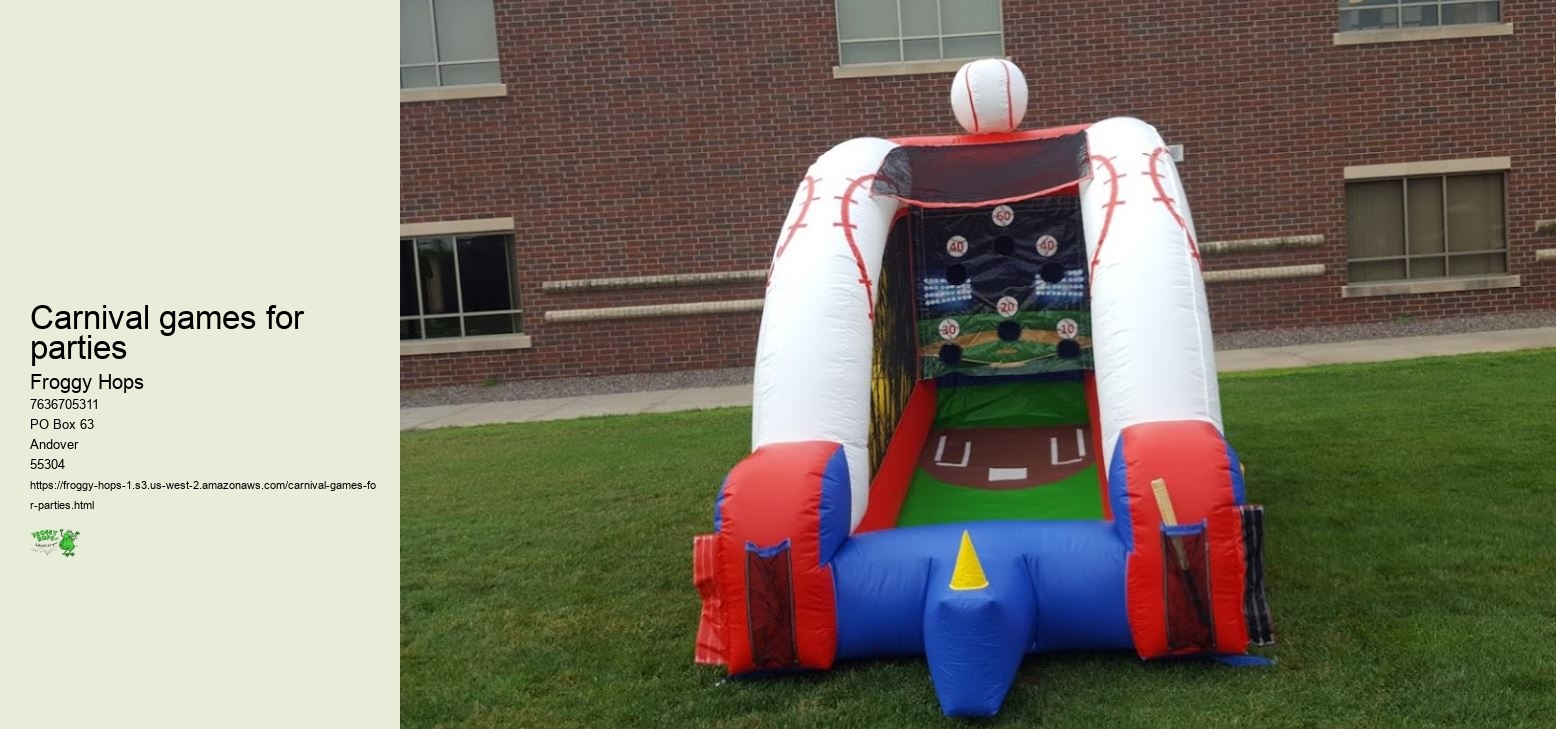 Carnival games for parties